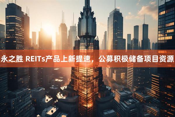 永之胜 REITs产品上新提速，公募积极储备项目资源